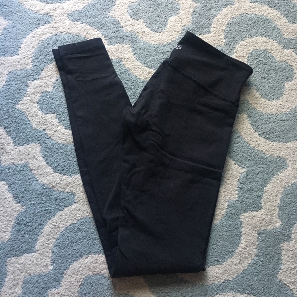 Lululemon Wunder Under Black Leggings